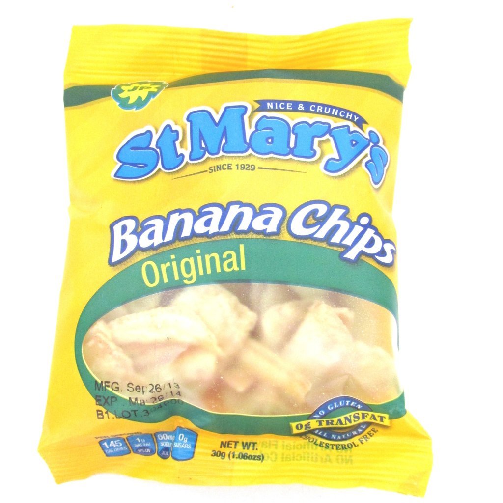 MASSt. Mary’s Banana Chips 30g-Fd