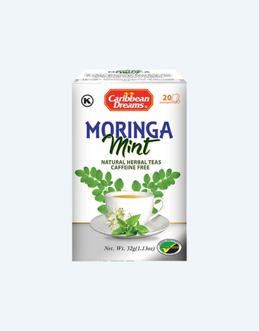 MASCaribbean Dreams Moringa Mint Tea 20’s-Fd