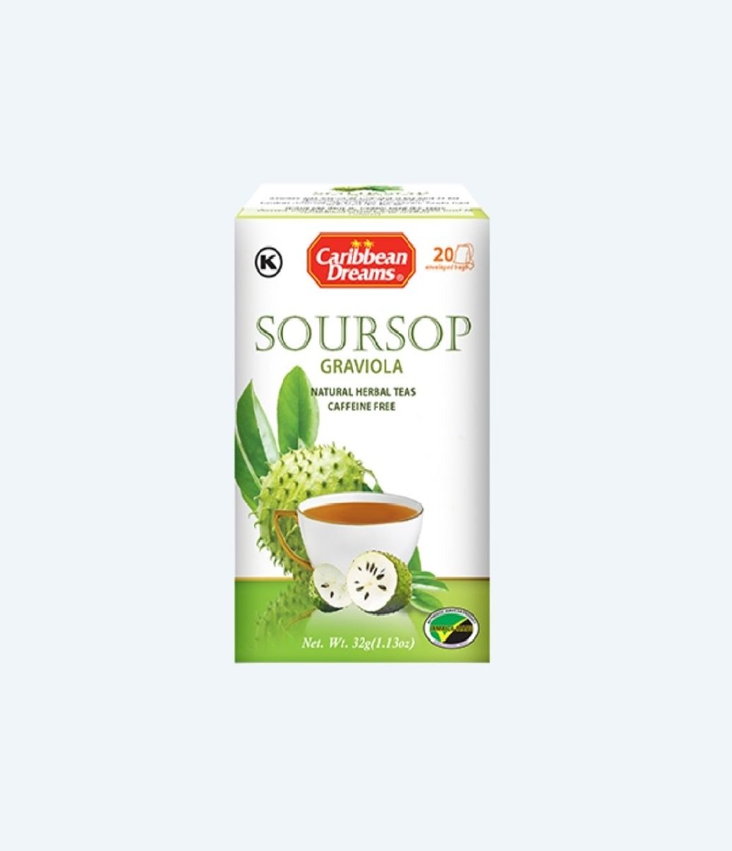 MASCaribbean Dreams Soursop Tea 20's Box of 6-Fd