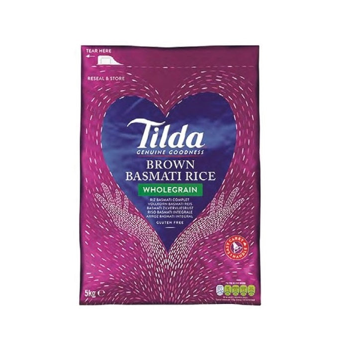 Tilda Brown Basmati Rice 5kg