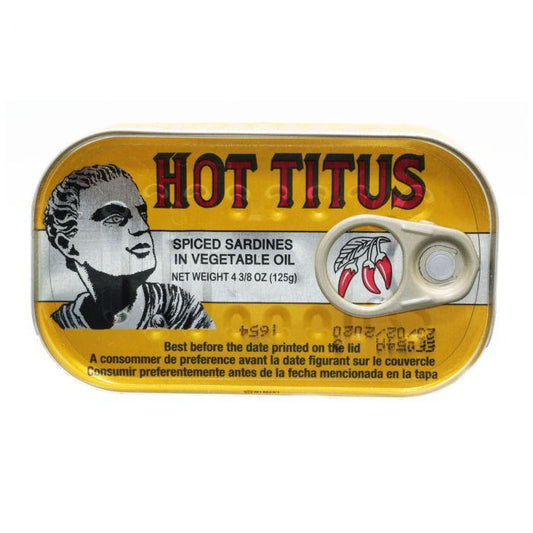 MASTitus Sardines Hot 125g Box of 3-Fd