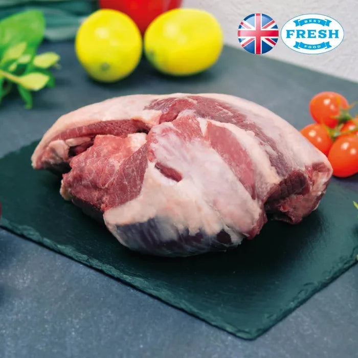 MASFresh Halal UK/IE Boneless Mutton Leg (Price Per Kg) Box Appx 14kg-Food