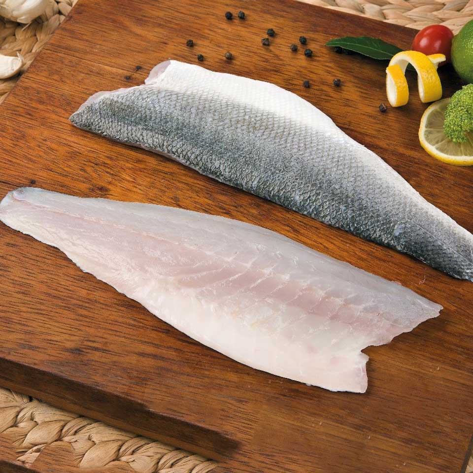 MASAquafish IQF Sea Bass Fillets (140g-180g)-1x1kg-Food