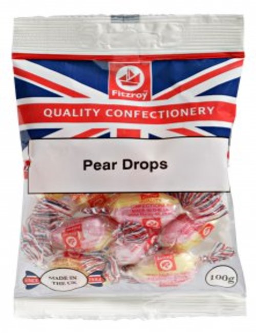 Fitzroy Pear Drops 100g
