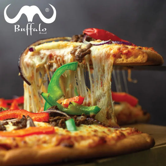 Buffalo Superior Stretch Mozzarella/Cheddar (80/20) 5 x 2kg