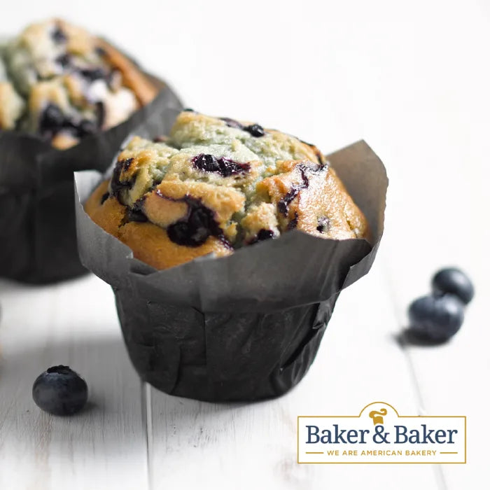 MASBaker & Baker Thaw & Serve Blueberry Muffins- 125g x 24pcs-Food