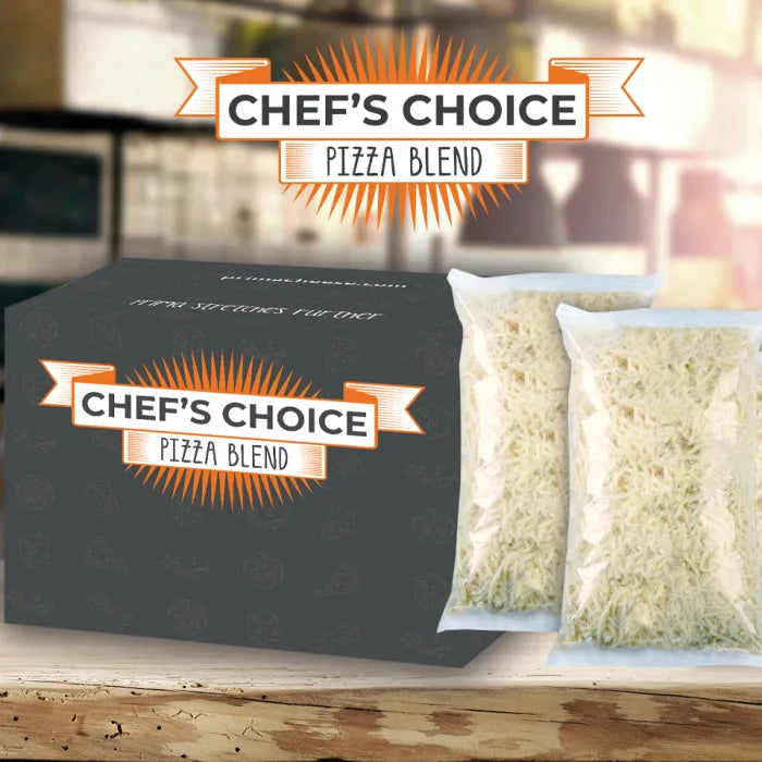 MASChef's Choice Grated Pizza Blend  6 x 1.8kg-Food