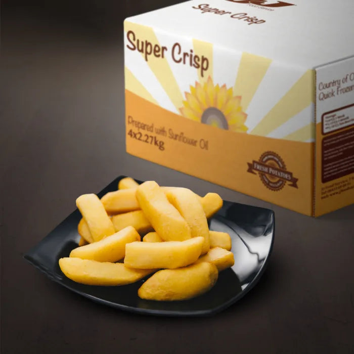 Super Crisp Chunky Cut Chips-4x2.27kg-Food