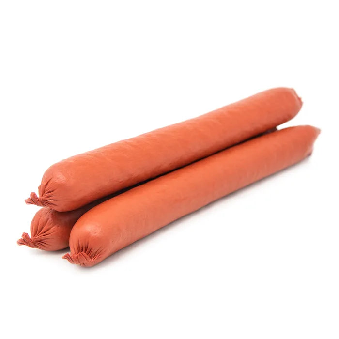 CP Halal Jumbo Saveloys (R/T)-(36s) 1 x 4.08kg Sales Asetena Pa 