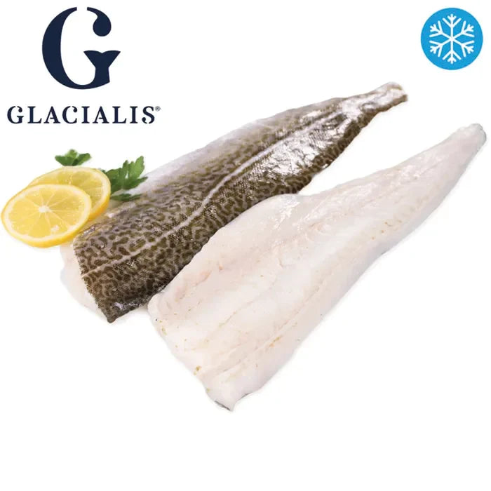 MASMSC Glacialis Skin-on PBI Cod Fillets 3x6.81kg-Food