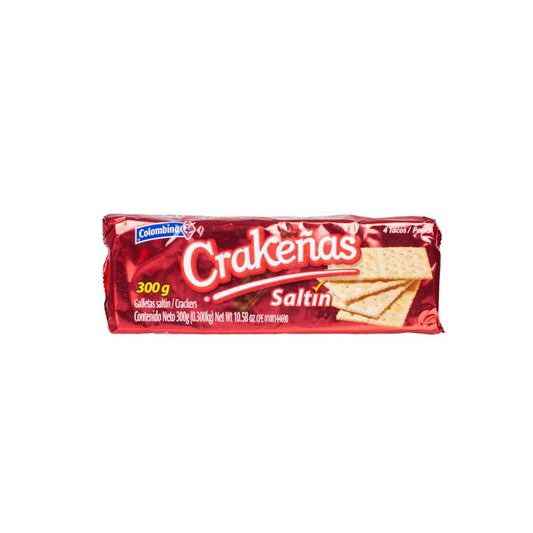 Colombina Crackenas Salted 300g Box of 24