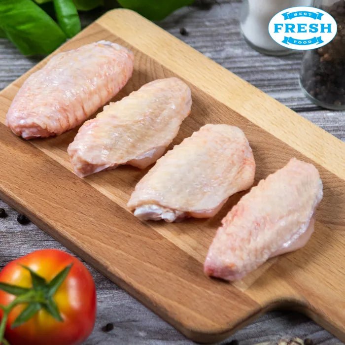 MASFresh Halal Mid Wings (Flat)-1x10kg-Food