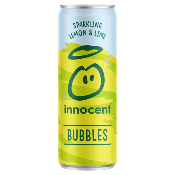 MASInnocent Bubbles Lemon & Lime 12 x 330ml-Food