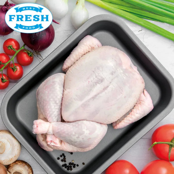 MASFresh Halal Raw Whole Chickens (Without Giblets)-8x1.6kg-Food