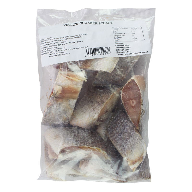 Frozen Yellow Croaker Fish Steaks 2Kg