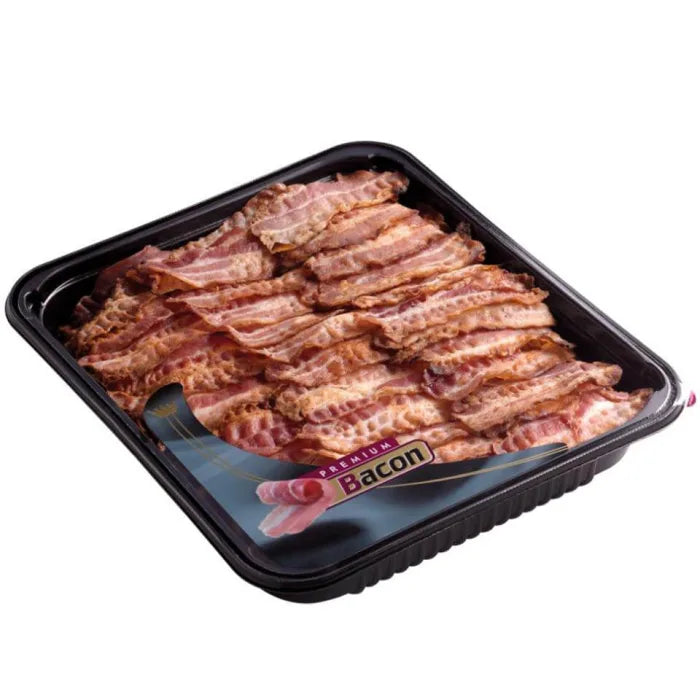 MASCrispy Cooked Smoked Streaky Bacon-1x1kg-Food