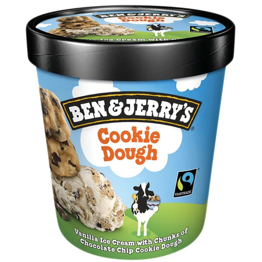 MASBen&Jerry's Cookie Dough 8pc x 465ml-Food